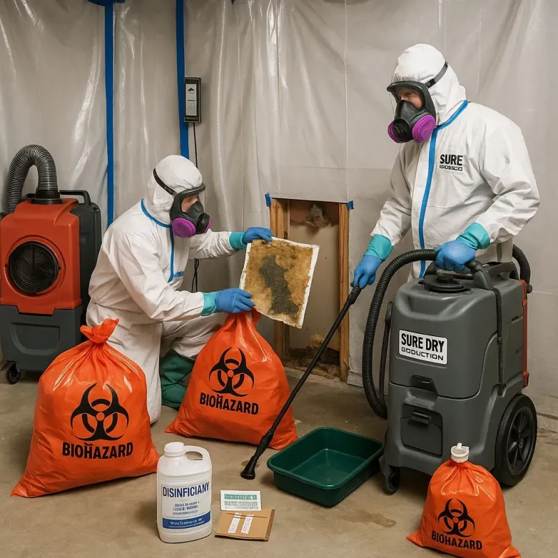 Contaminated Water Handling Protocols process in Clay County, IL