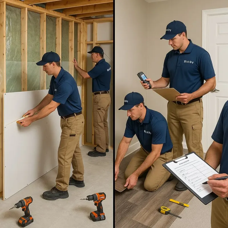 Repairs and Reconstruction process in Clay County, IL